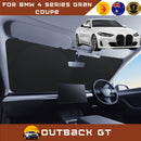 Front Windscreen Sun Shade for BMW 4 Series Gran Coupe 2021 - Current (G26) - Standard 150 x 85 cm - Black-1