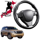 Black Samurai Segmented Steering Wheel Cover for Nissan Patrol Y62 2013 - Current (Y62)-1