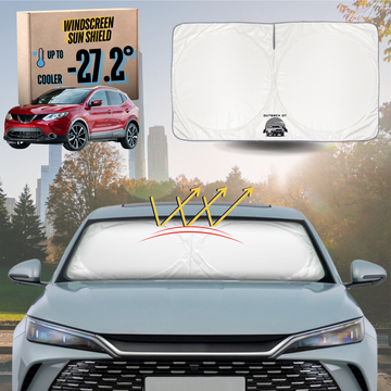 Front Windscreen Sun Shade for Nissan QASHQAI 2014 - 2021 (J11) - Standard 150 x 85 cm