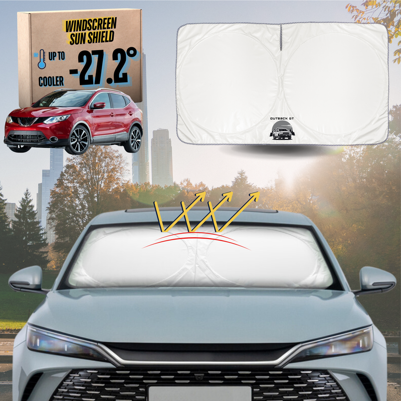Front Windscreen Sun Shade for Nissan QASHQAI 2014 - 2021 (J11) - Standard 150 x 85 cm