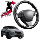 Black Samurai Segmented Steering Wheel Cover for Nissan QASHQAI 2022 - Current (J12)-1