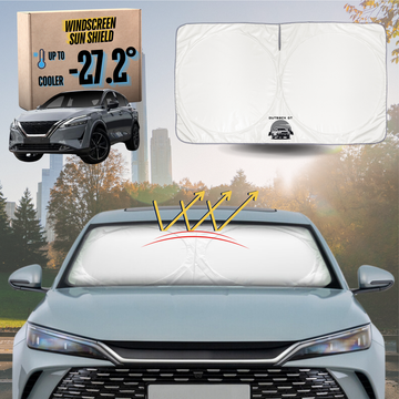 Front Windscreen Sun Shade for Nissan QASHQAI 2022 - Current (J12) - Standard 150 x 85 cm