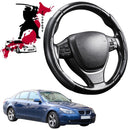 Black Samurai Segmented Steering Wheel Cover for BMW 5 Series 2003 - 2010 (E60 E61)-1