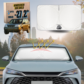 Front Windscreen Sun Shade for Nissan X-TRAIL 2001 - 2007 (T30) - Standard 150 x 85 cm