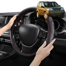 Steering Wheel Cover Pro Extra Layer for Nissan X-Trail 2001-2007 (T30) - Breathable & Anti-Slip - Circle 38 cm-1