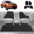 6D Diamond Car Floor Mats for Nissan X-TRAIL 2014 - 2022 (T32) - Custom-Fit Carpet Liner-1