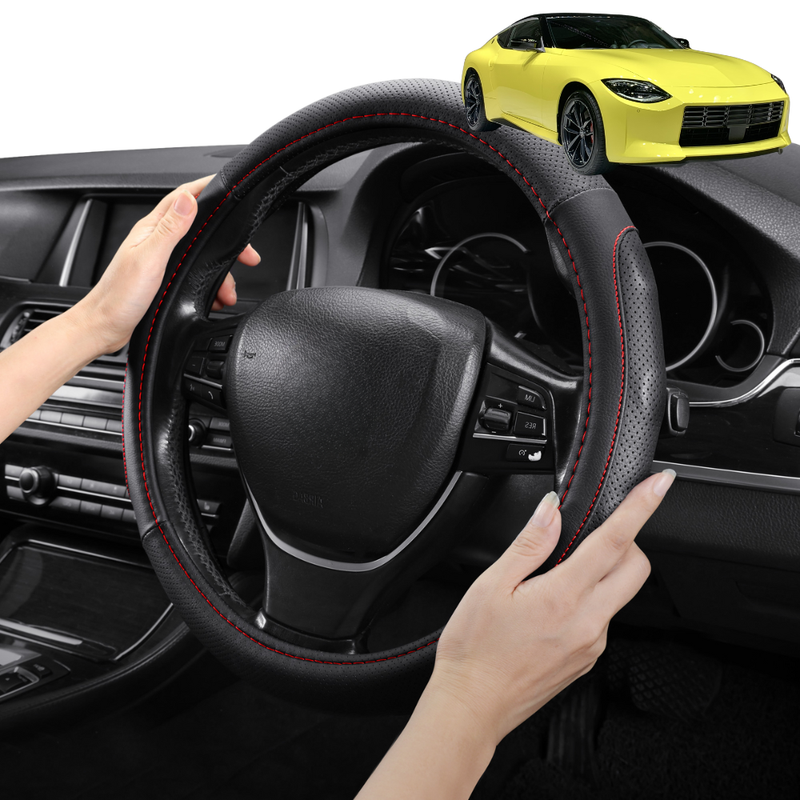 Steering Wheel Cover Pro Extra Layer for Nissan Z 2022 - Current Coupe, Nismo - Breathable & Anti-Slip