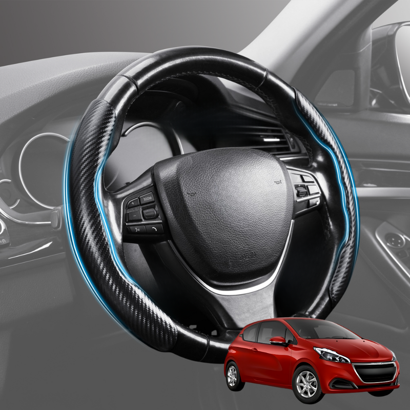Segmented Steering Wheel Cover for Peugeot 208 2012 - 2018 (A9) - Universal Size