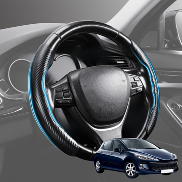 Segmented Steering Wheel Cover for Peugeot 308 2007 - 2013 Hatch (T7) - Universal Size