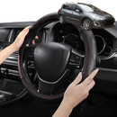 Steering Wheel Cover Pro Extra Layer for Peugeot 308 2007-2013 Wagon (T7) - Breathable & Anti-Slip - Circle 38 cm-1