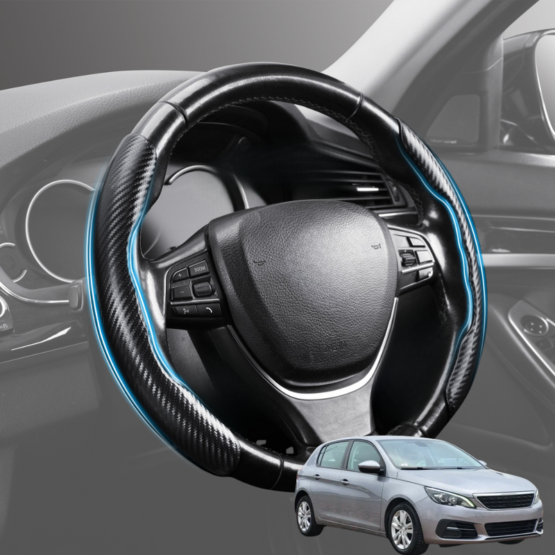 Segmented Steering Wheel Cover for Peugeot 308 2014 - 2021 Hatch (T9) - Universal Size