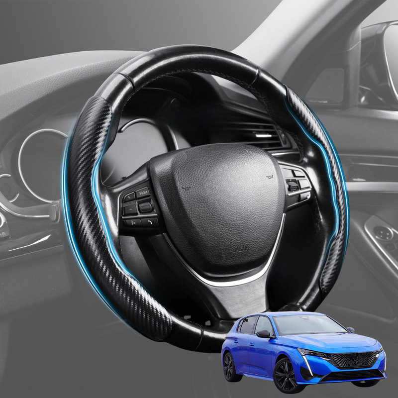 Segmented Steering Wheel Cover for Peugeot 308 2021 - Current Hatch (P5) - Universal Size