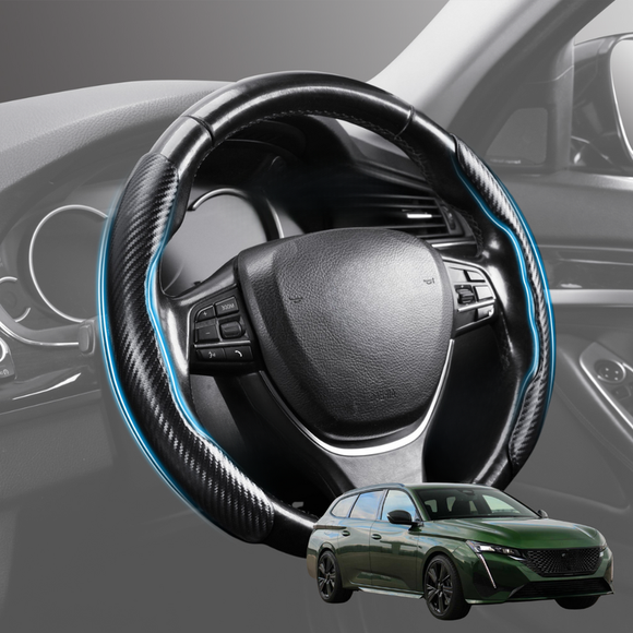 Segmented Steering Wheel Cover for Peugeot 308 2021 - Current Wagon (P5) - Universal Size