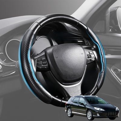 Segmented Steering Wheel Cover for Peugeot 407 2004 - 2010 Hatch - Universal Size