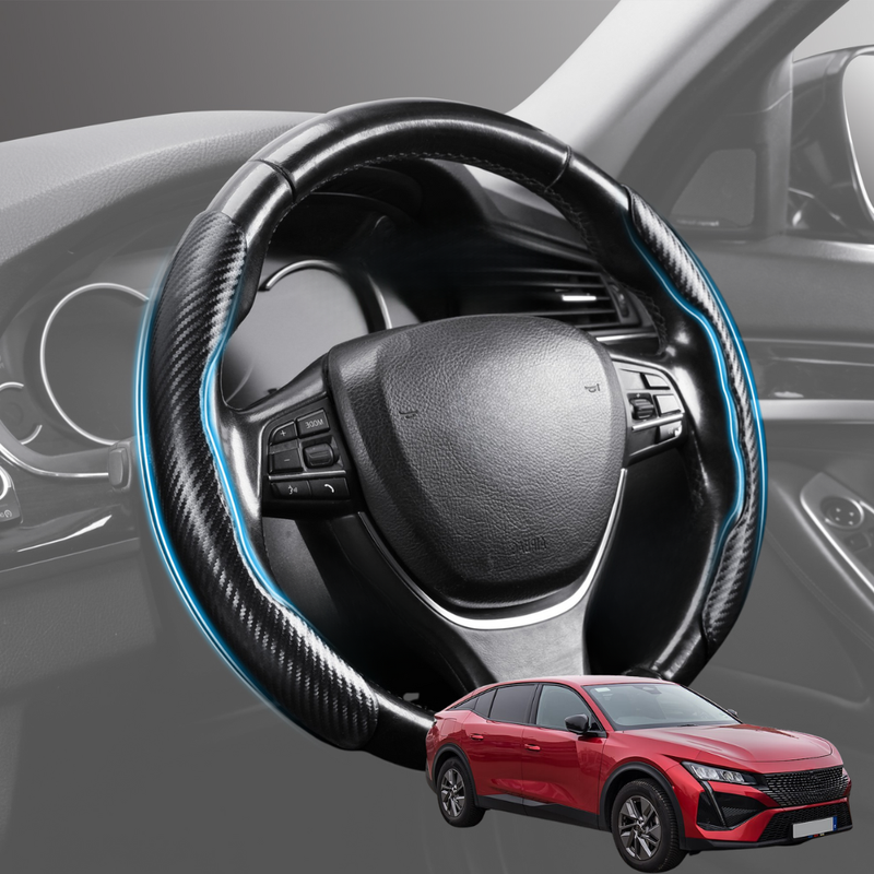 Segmented Steering Wheel Cover for Peugeot 408 2022 - Current (P54) - Universal Size