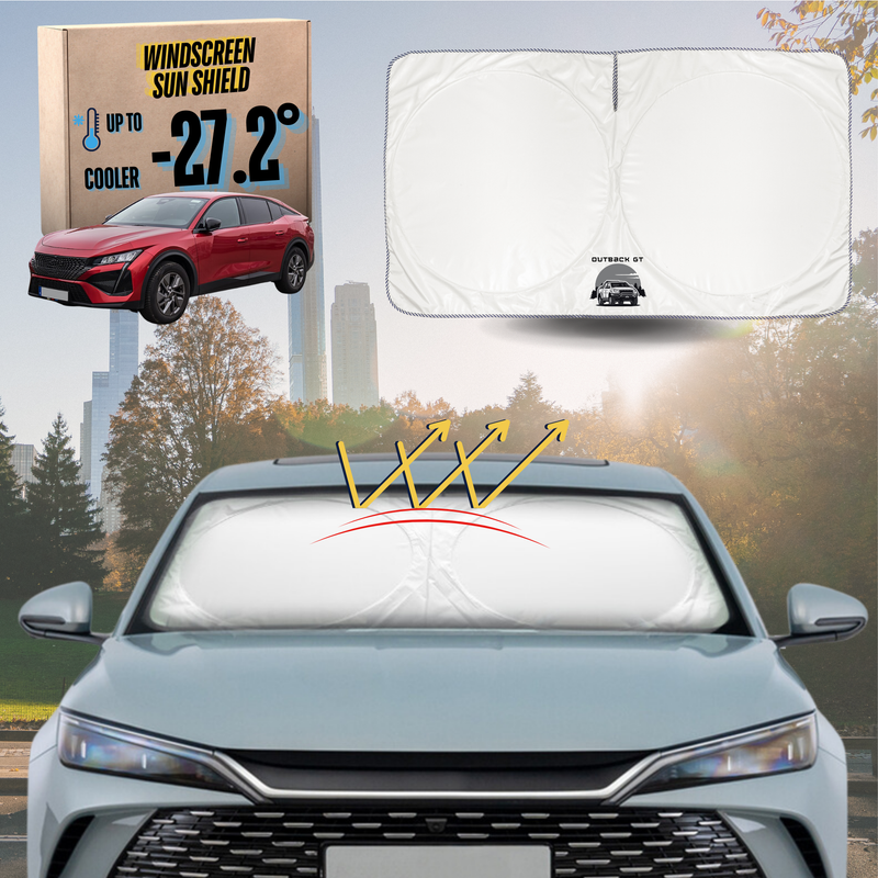 Front Windscreen Sun Shade for Peugeot 408 2022 - Current (P54) - Standard 150 x 85 cm
