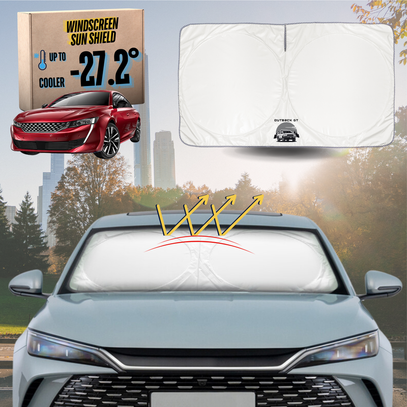 Front Windscreen Sun Shade for Peugeot 508 2018 - Current (R83) - Standard 150 x 85 cm