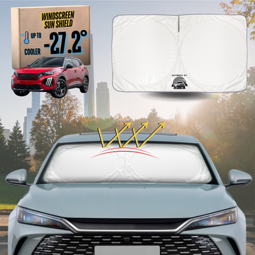 Front Windscreen Sun Shade for Peugeot 2008 SUV 2020 - Current (P24) - Standard 150 x 85 cm