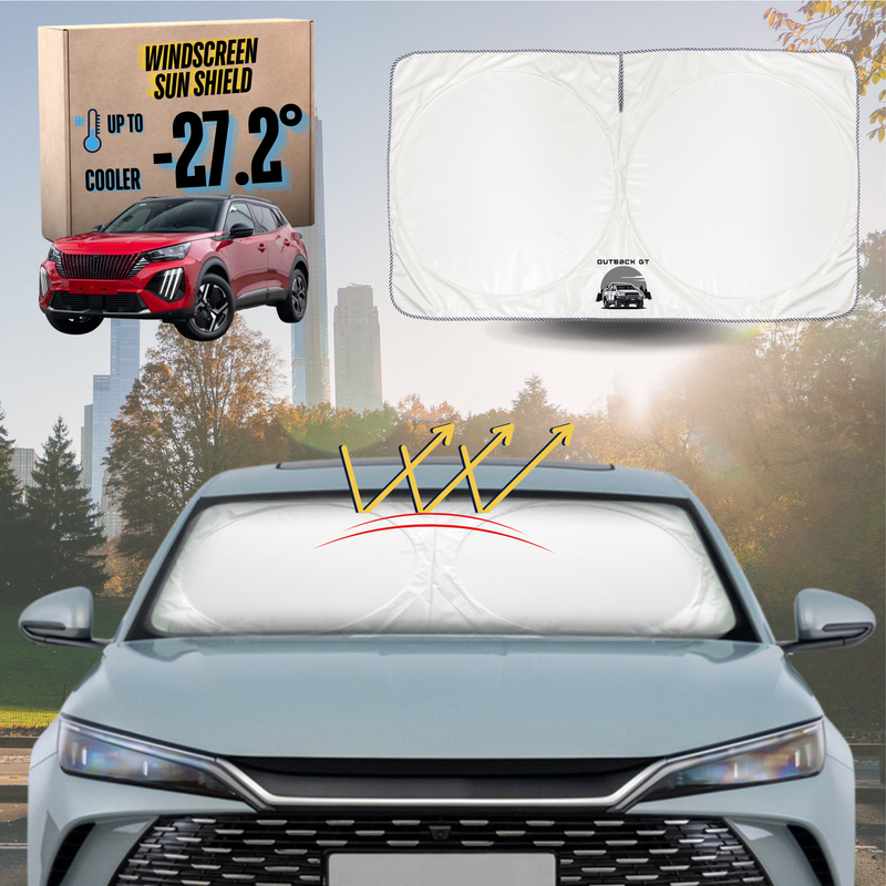Front Windscreen Sun Shade for Peugeot 2008 SUV 2020 - Current (P24) - Standard 150 x 85 cm