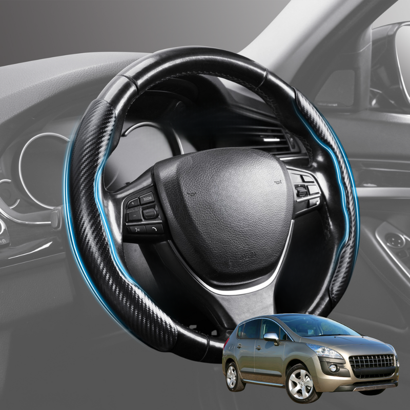 Segmented Steering Wheel Cover for Peugeot 3008 SUV 2007 - 2017 (T8) - Universal Size