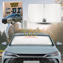 Front Windscreen Sun Shade for Peugeot 3008 SUV 2007 - 2017 (T8) - Standard 150 x 85 cm-1