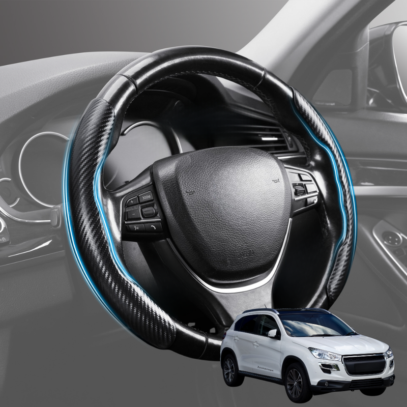 Segmented Steering Wheel Cover for Peugeot 4008 SUV 2012 - 2017 - Universal Size