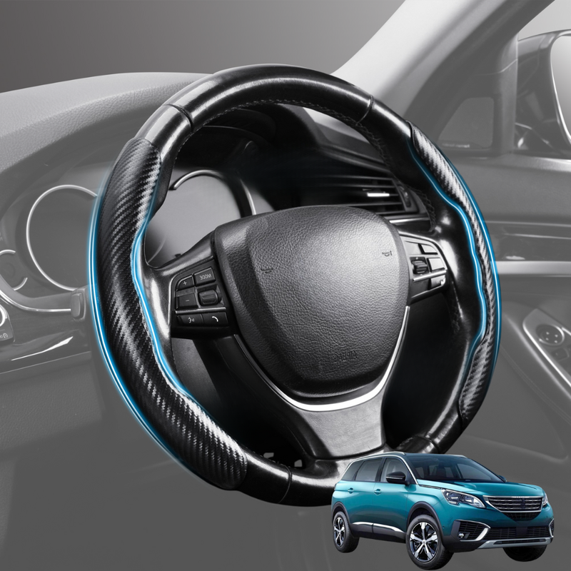 Segmented Steering Wheel Cover for Peugeot 5008 SUV 2009 - 2016 (T87) - Universal Size