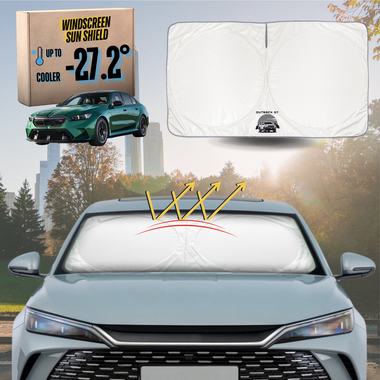 Front Windscreen Sun Shade for BMW 5 Series 2023 - Current (G60 G61 G68) - Standard 150 x 85 cm