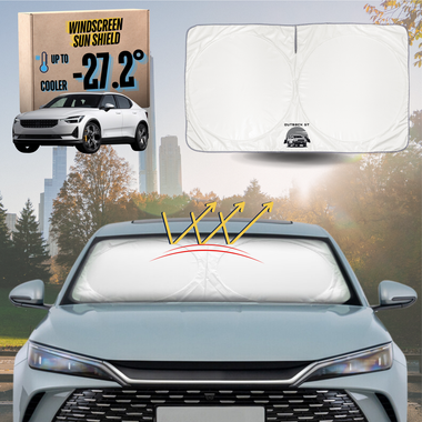 Front Windscreen Sun Shade for Polestar 2 2020 - Current - Standard 150 x 85 cm