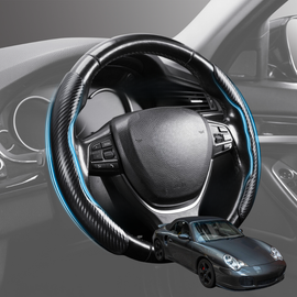 Segmented Steering Wheel Cover for Porsche 911 1999 - 2004 (996 without Bose) - Universal Size