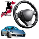 Black Samurai Segmented Steering Wheel Cover for Porsche 911 2019 - Current -992-1