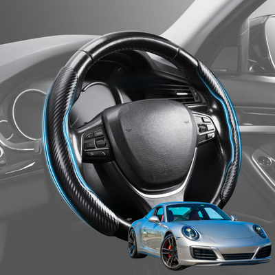 Segmented Steering Wheel Cover for Porsche 911 2019 - Current -992 - Universal Size