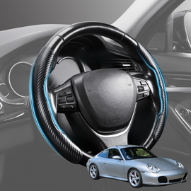 Segmented Steering Wheel Cover for Porsche 911 Bose 1999 - 2004 (996 with Bose) - Universal Size