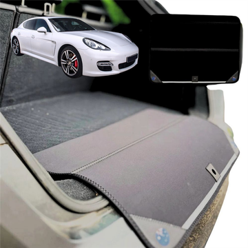 Rear Cargo Boot Bumper Protector for Porsche Panamera 2009 - 2016 (970 G1) - Standard (72 x 55) - Black