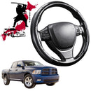 Black Samurai Segmented Steering Wheel Cover for RAM 1500 2009 - Current (DS)-1