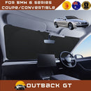 Front Windscreen Sun Shade for BMW 6 Series Coupe/Convertible 2003 - 2011 (E63 E64) - Standard 150 x 85 cm - Black-1