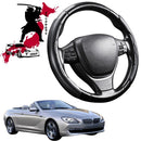 Black Samurai Segmented Steering Wheel Cover for BMW 6 Series Coupe/Convertible 2003 - 2011 (E63 E64)-1