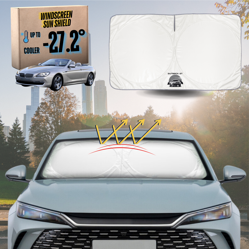 Front Windscreen Sun Shade for BMW 6 Series Coupe/Convertible 2003 - 2011 (E63 E64) - Standard 150 x 85 cm