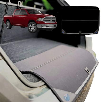 Rear Cargo Boot Bumper Protector for RAM 1500 Express 2019 - Current (DT) - Standard (72 x 55) - Black