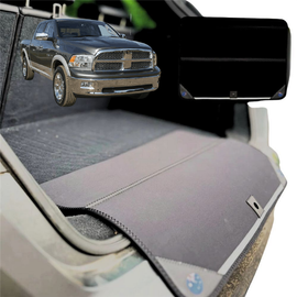 Rear Cargo Boot Bumper Protector for RAM 1500 Laramie 2009 - 2018 (DS/DJ/D2) - Standard (72 x 55) - Black
