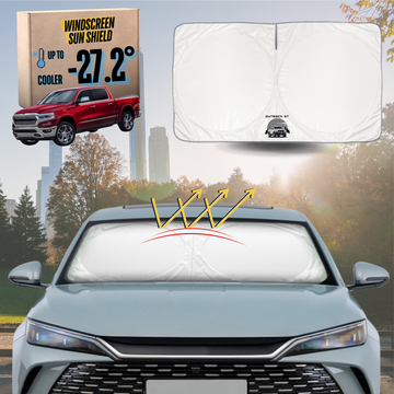 Front Windscreen Sun Shade for RAM 1500 Laramie 2019 - Current (DT) - Standard 150 x 85 cm
