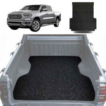 Honeycomb UTE Tub Mat Tray Liner for RAM 1500 Limited 2019 - Current (DT) - In 2 Pcs - Black & Grey