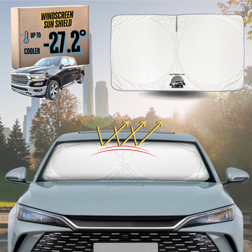 Front Windscreen Sun Shade for RAM 1500 Limited 2019 - Current (DT) - Standard 150 x 85 cm