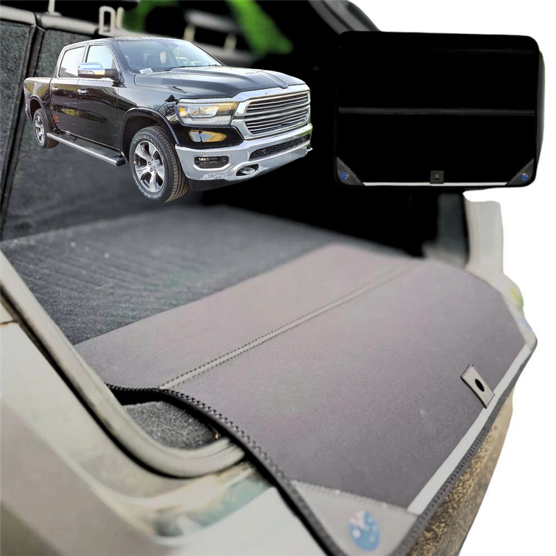 Rear Cargo Boot Bumper Protector for RAM 1500 Limited 2019 - Current (DT) - Standard (72 x 55) - Black