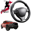Black Samurai Segmented Steering Wheel Cover for RAM 1500 Warlock II 2019 - Current (DT)-1