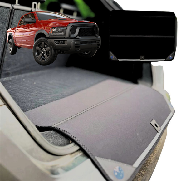 Rear Cargo Boot Bumper Protector for RAM 1500 Warlock II 2019 - Current (DT) - Standard (72 x 55) - Black