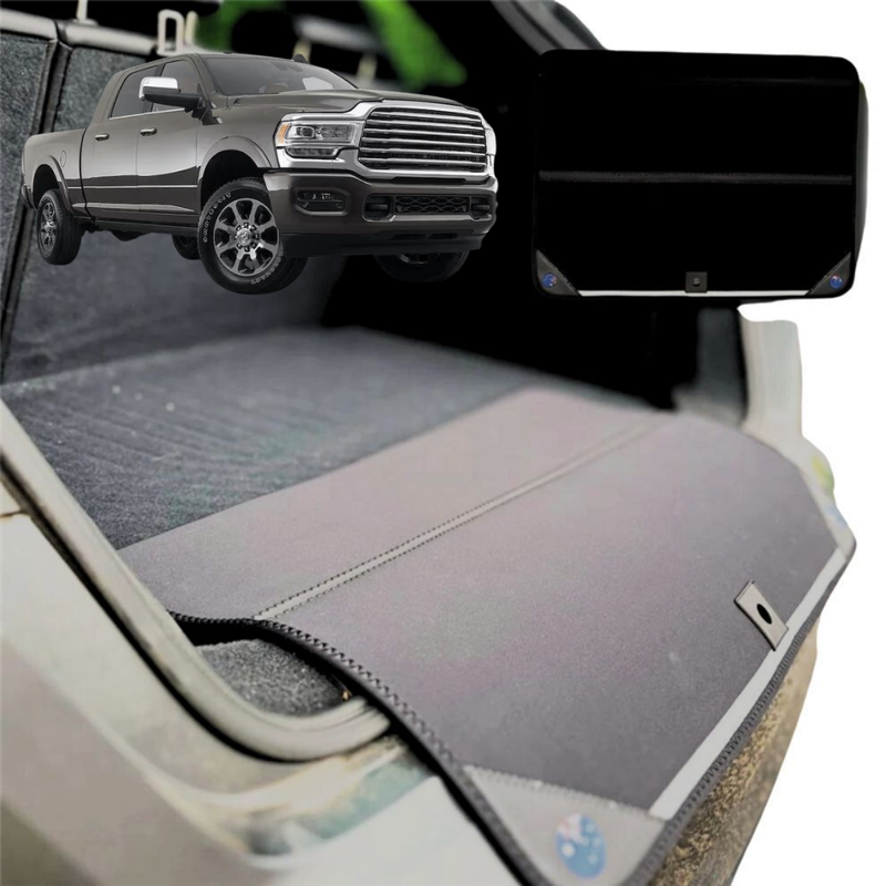 Rear Cargo Boot Bumper Protector for RAM 2500/3500 Laramie 2021 - Current - Standard (72 x 55) - Black