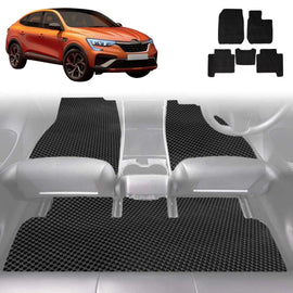 6D Diamond Car Floor Mats for Renault Arkana 2021 - Current - Custom-Fit Carpet Liner