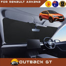 Front Windscreen Sun Shade for Renault Arkana 2021 - Current - Standard 150 x 85 cm - Black-1