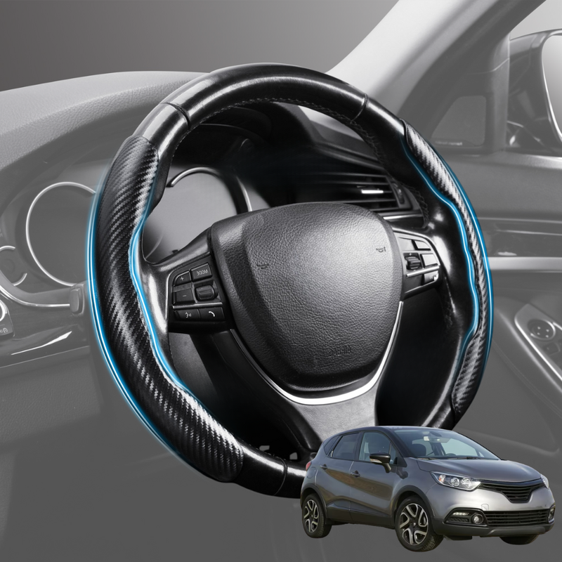 Segmented Steering Wheel Cover for Renault CAPTUR 2014 - 2019 (J87) - Universal Size